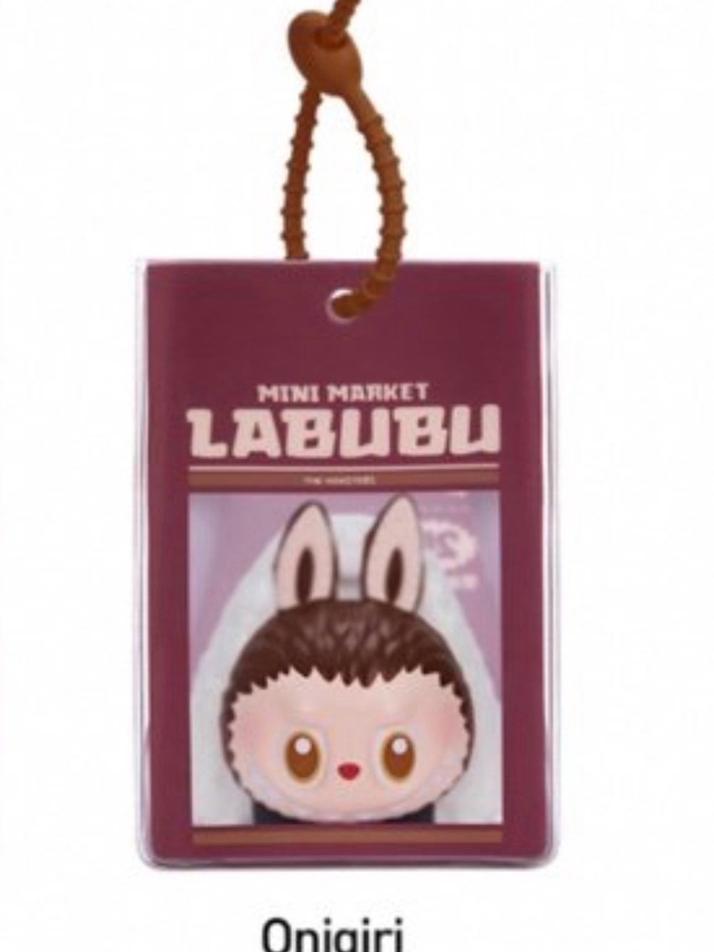 Mini Market LABUBU Pink & White Vinyl Figure NEW/open box - Picture 3 of 3
